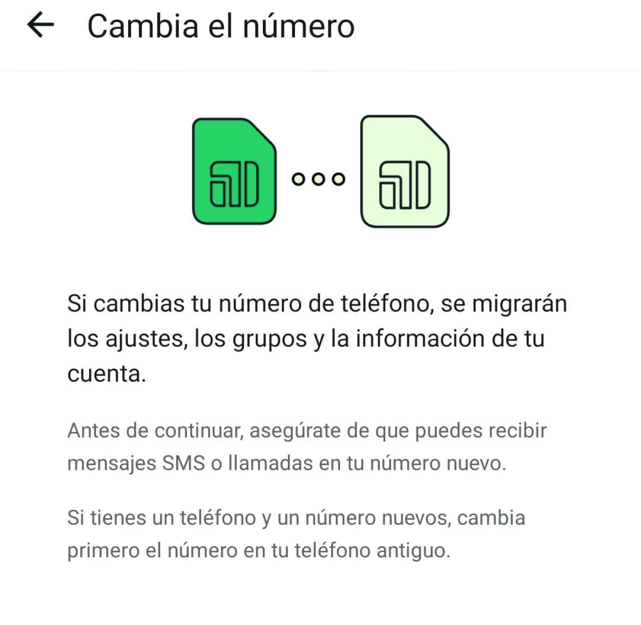 Guía paso a paso para actualizar tu número en WhatsApp sin complicaciones. Foto: Captura de pantalla.