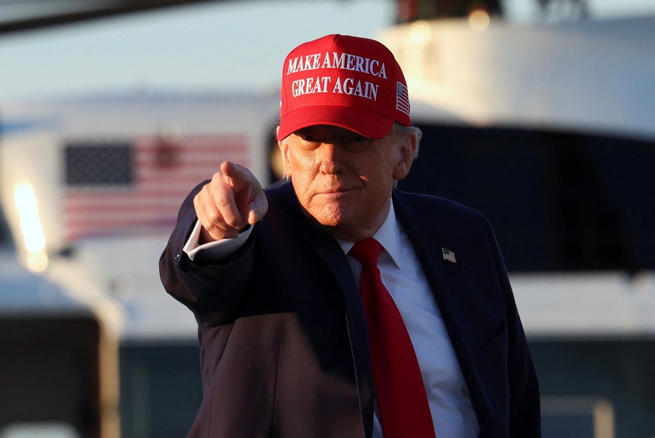 Donald Trump, presidente de Estados Unidos. Foto: Reuters/Kevin Lamarque