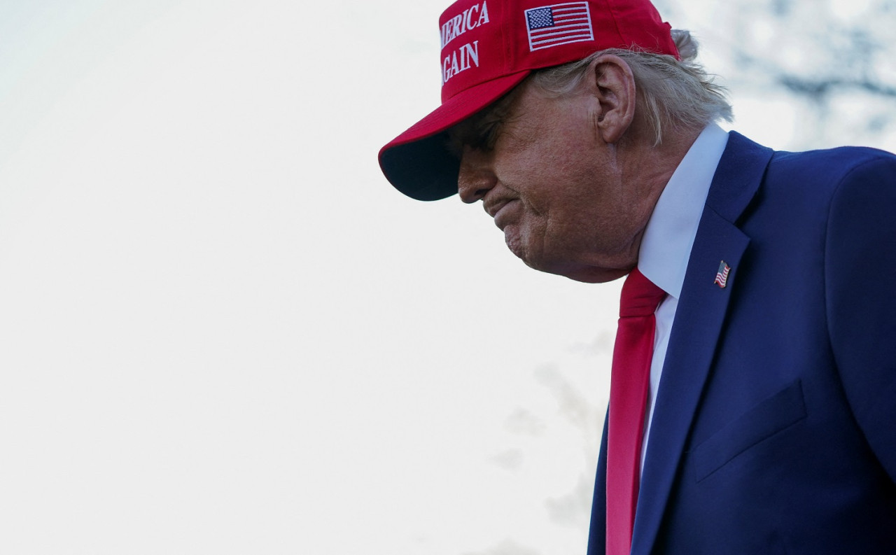 Donald Trump, presidente de Estados Unidos. Foto: Reuters/Nathan Howard