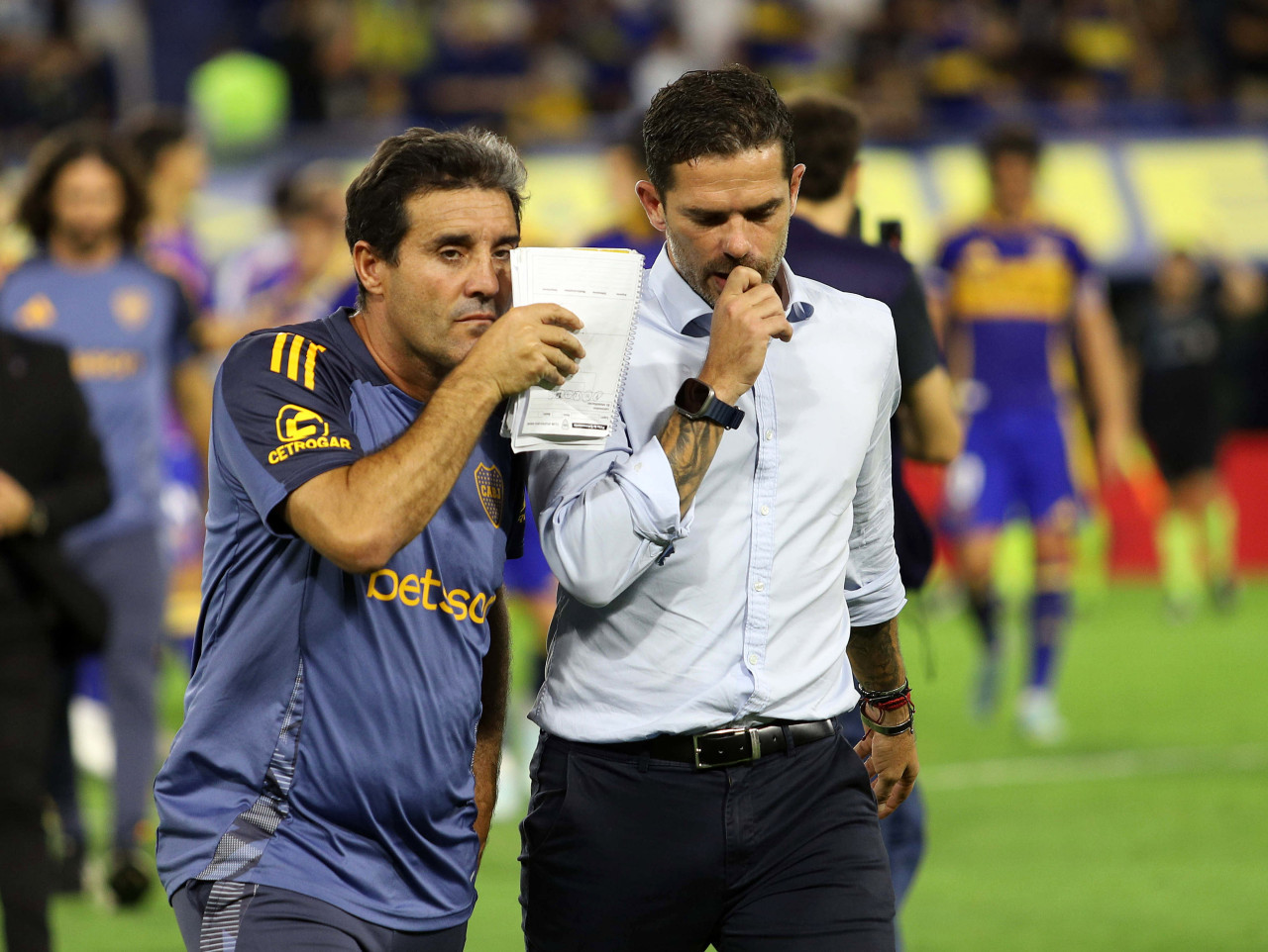 Fernando Gago en Boca. Foto: NA.