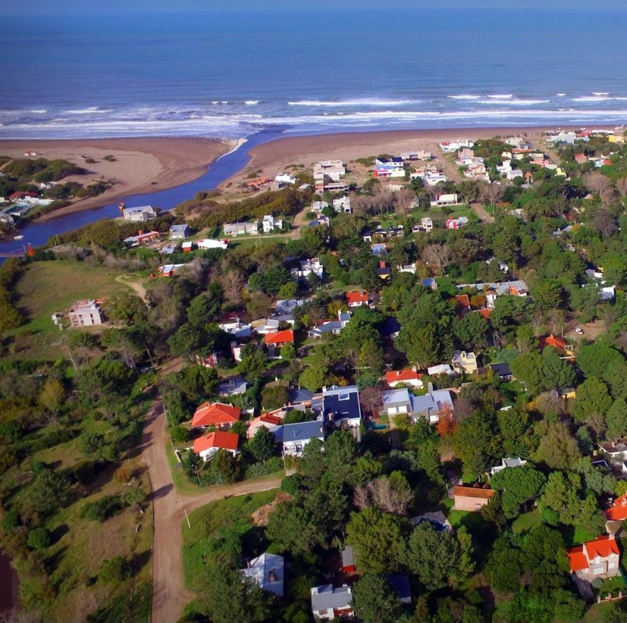 Dunamar, balneario de la Costa Atlántica argentina. Foto: Instagram / dunamar.com.ar.