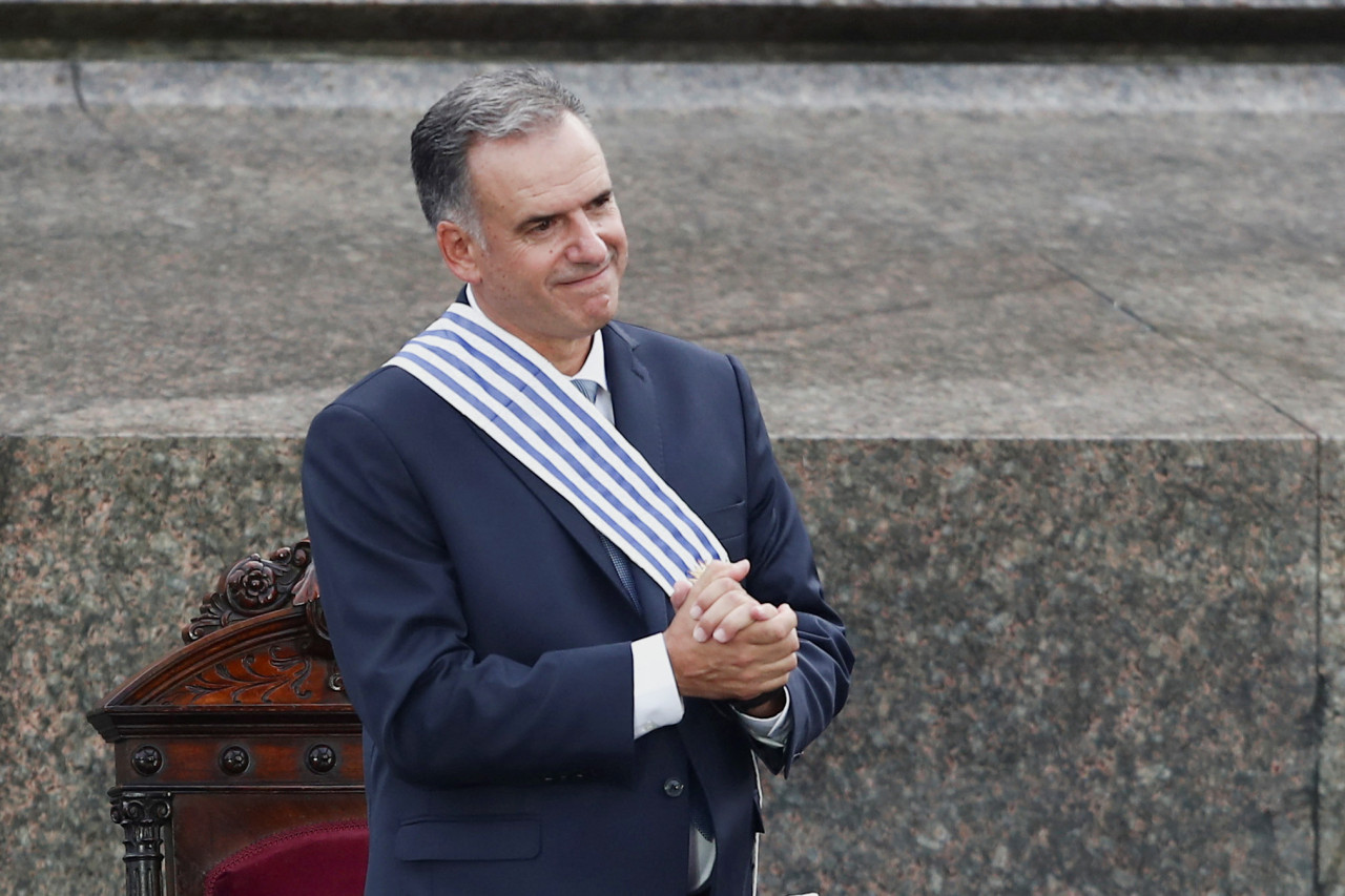 Yamandú Orsi, presidente de Uruguay. Foto: Reuters/Mariana Greif