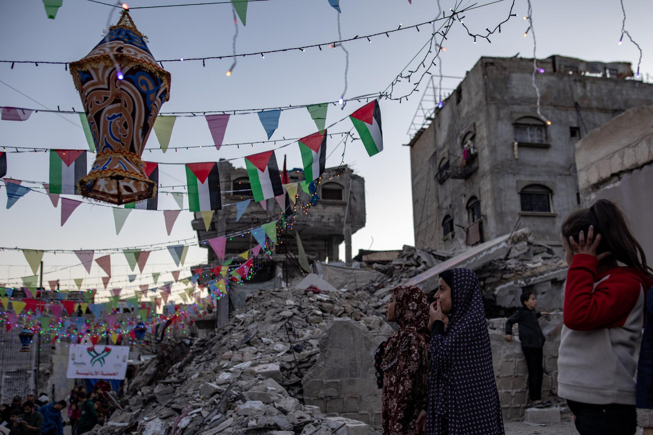 Gaza espera una tregua entre Israel y Hamás. Foto: EFE/Haitham Imad