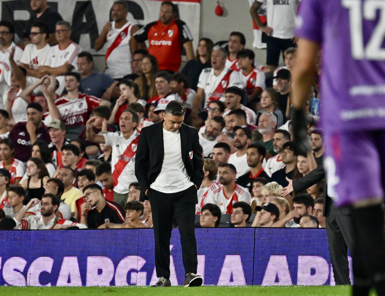 Marcelo Gallardo; River Plate vs Estudiantes de La Plata. Foto: NA/Juan Foglia