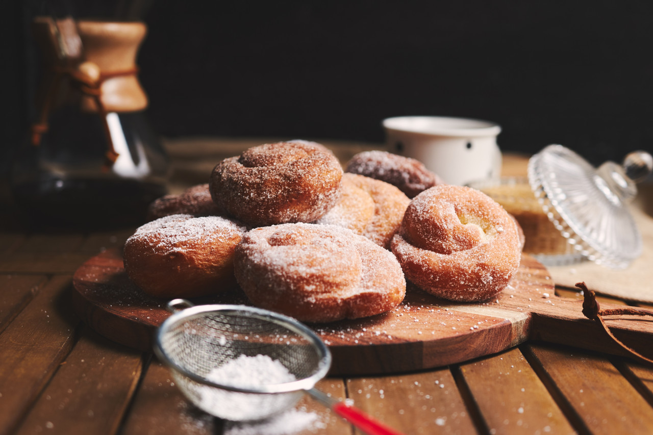 Buñuelos de vainilla. Foto: Freepik.