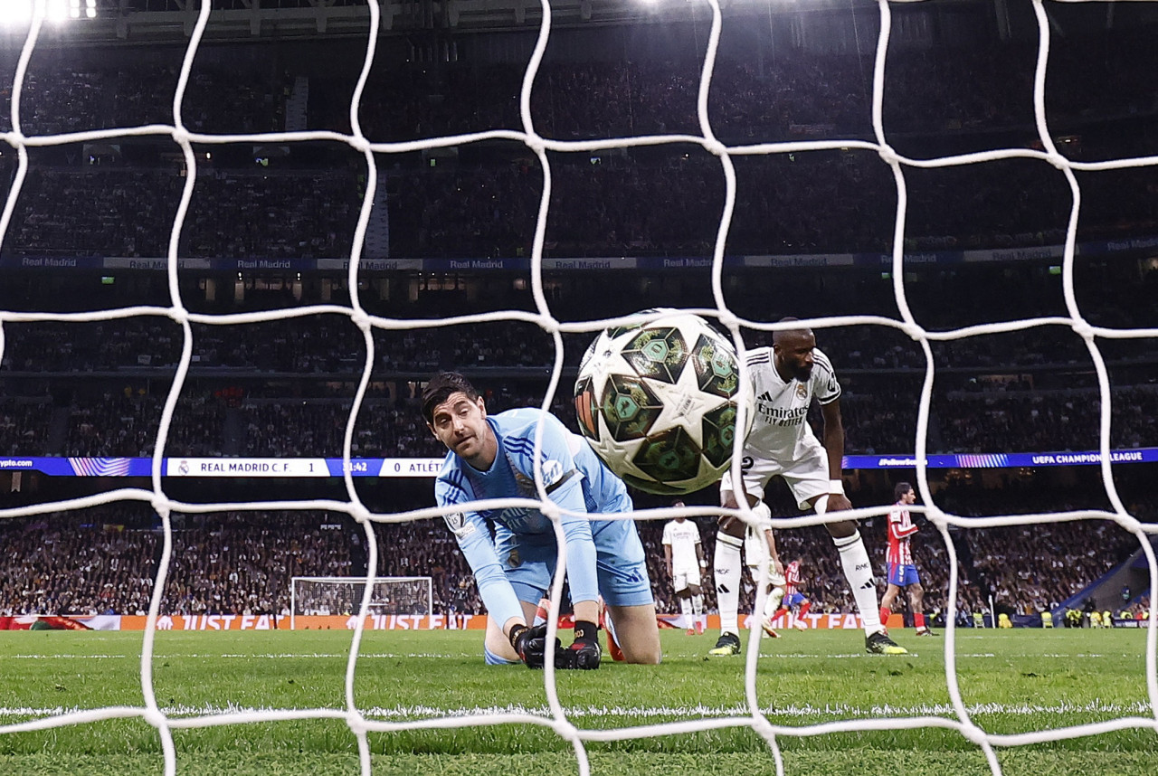 El golazo de Julián Álvarez. Foto: Reuters/Juan Medina