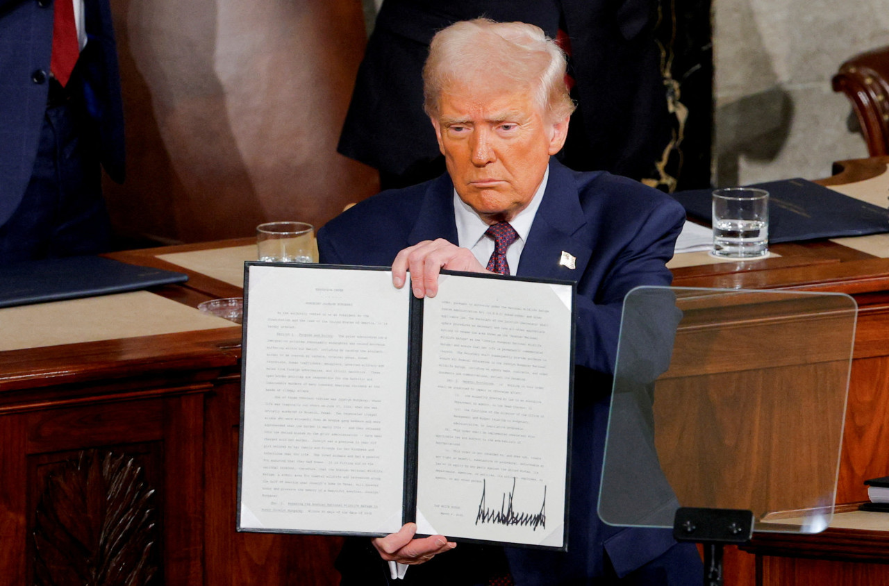 Donald Trump, presidente de Estados Unidos. Foto: Reuters.