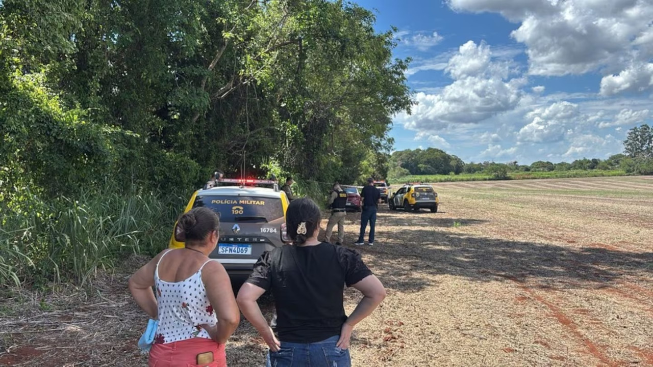 Encuentro de la joven asesinada en Brasil. Fuente: Foz Urgente