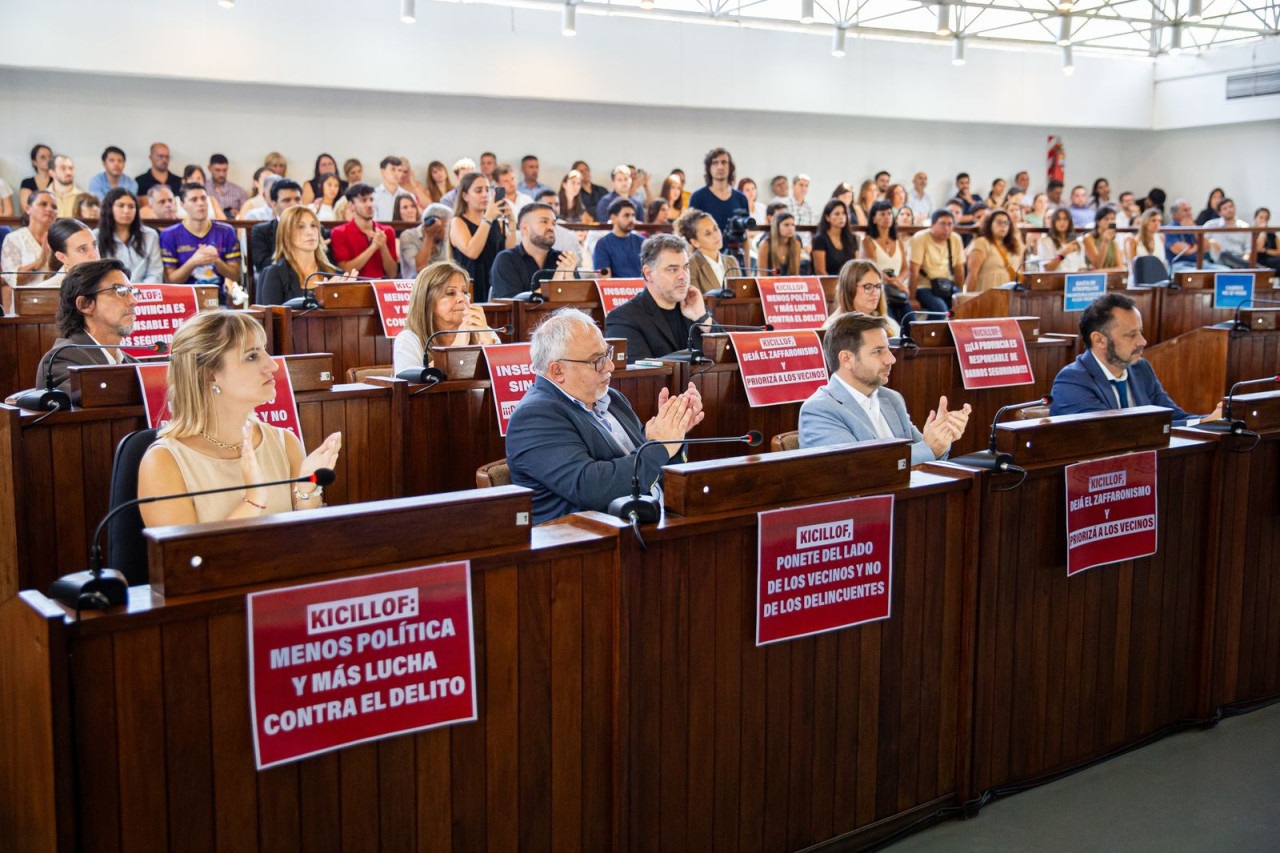 Valenzuela en la apertura de las  sesiones del HCD