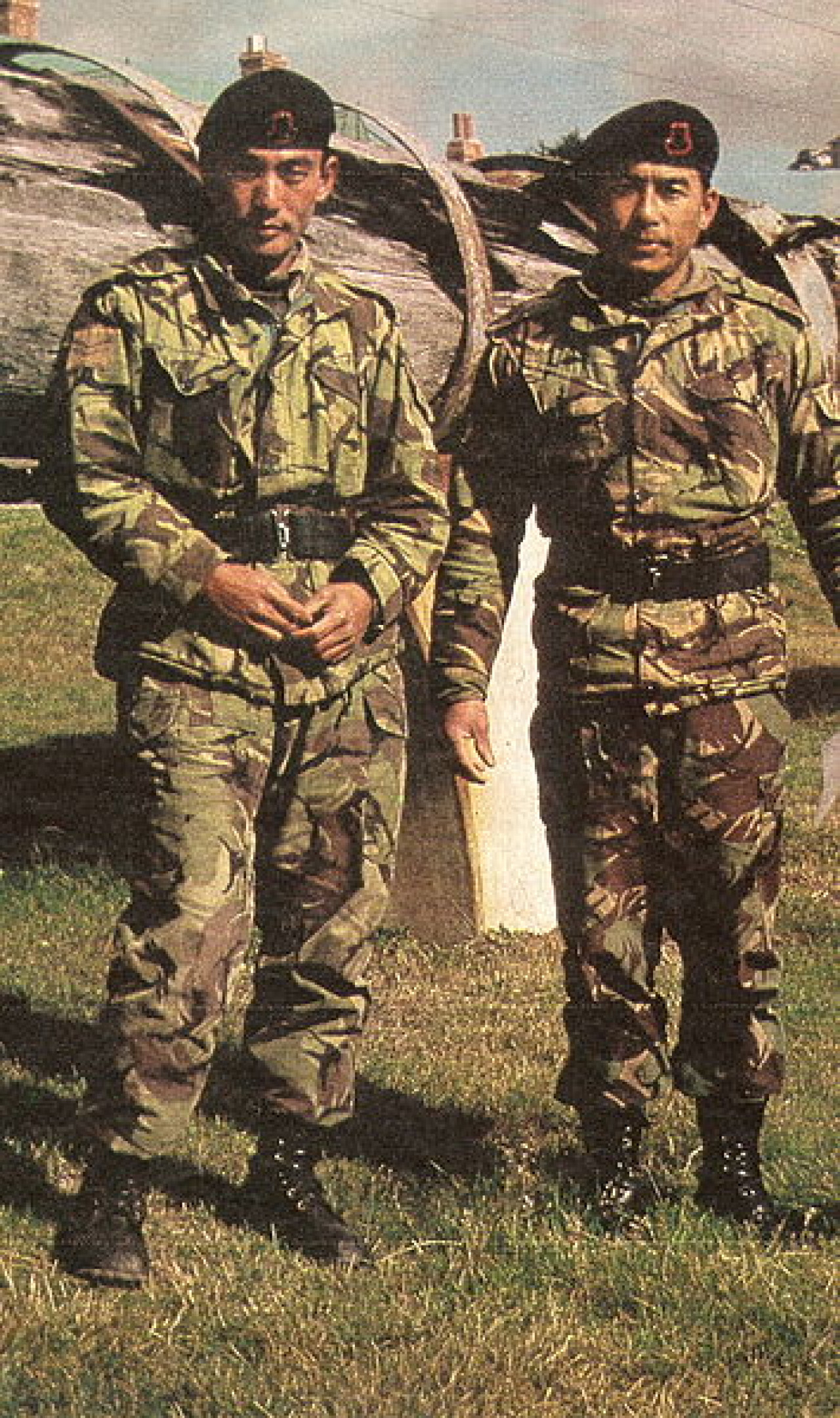 Los Gurkas formaron parte de la Guerra de Malvinas en 1982. Foto: Wikipedia.