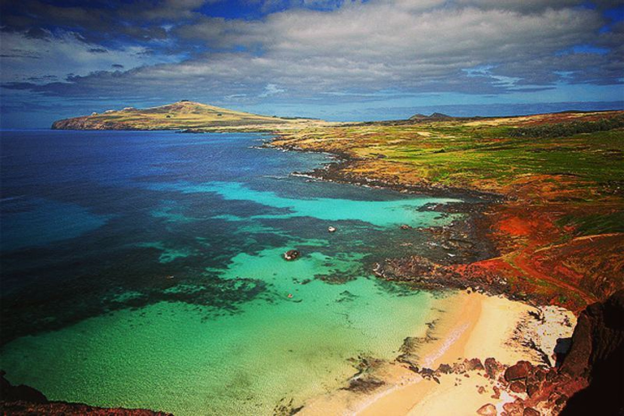 Isla de Pascua, Chile. Foto Instagram @isla.de.pascua