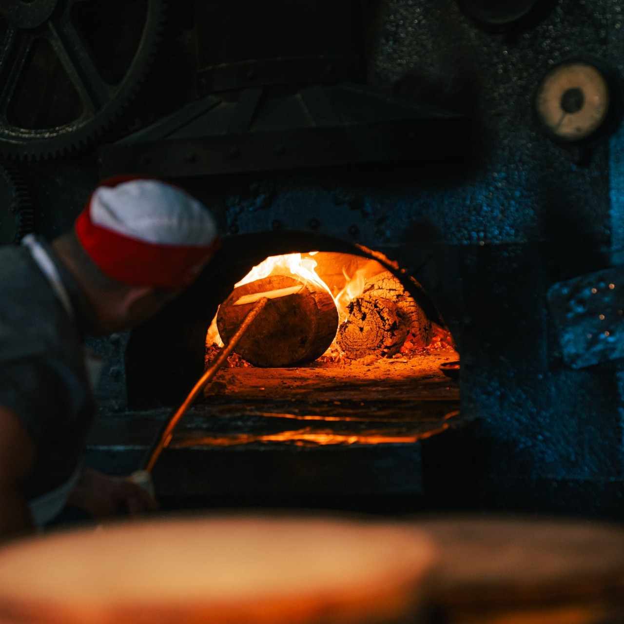 El horno, el secreto de la mejor pizzería. Foto: Instagram @pizzeriaguerrin