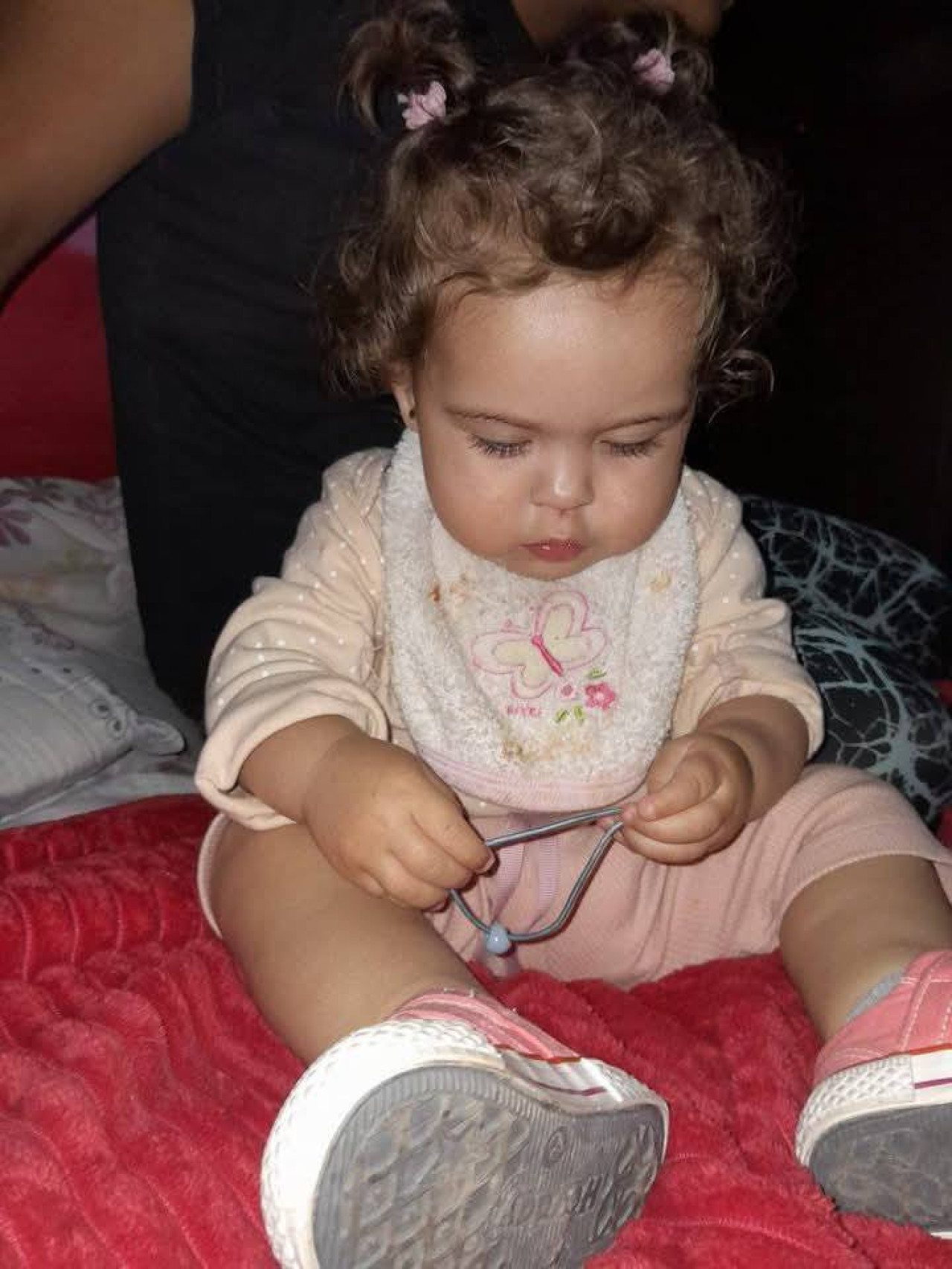 Delfina Hecker, una de las niñas desaparecidas en Bahía Blanca. Foto: redes sociales.