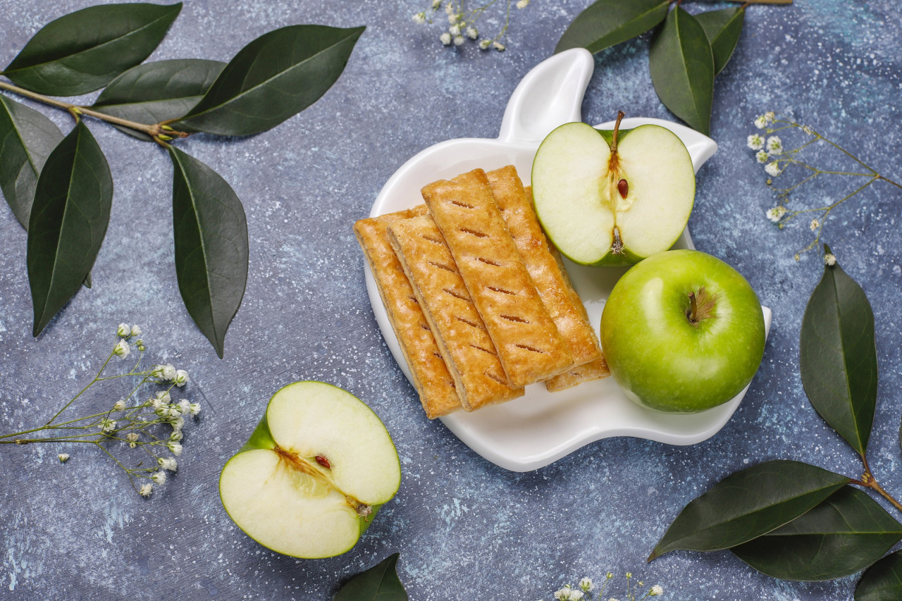 Pastelitos de manzana. Foto: Freepik