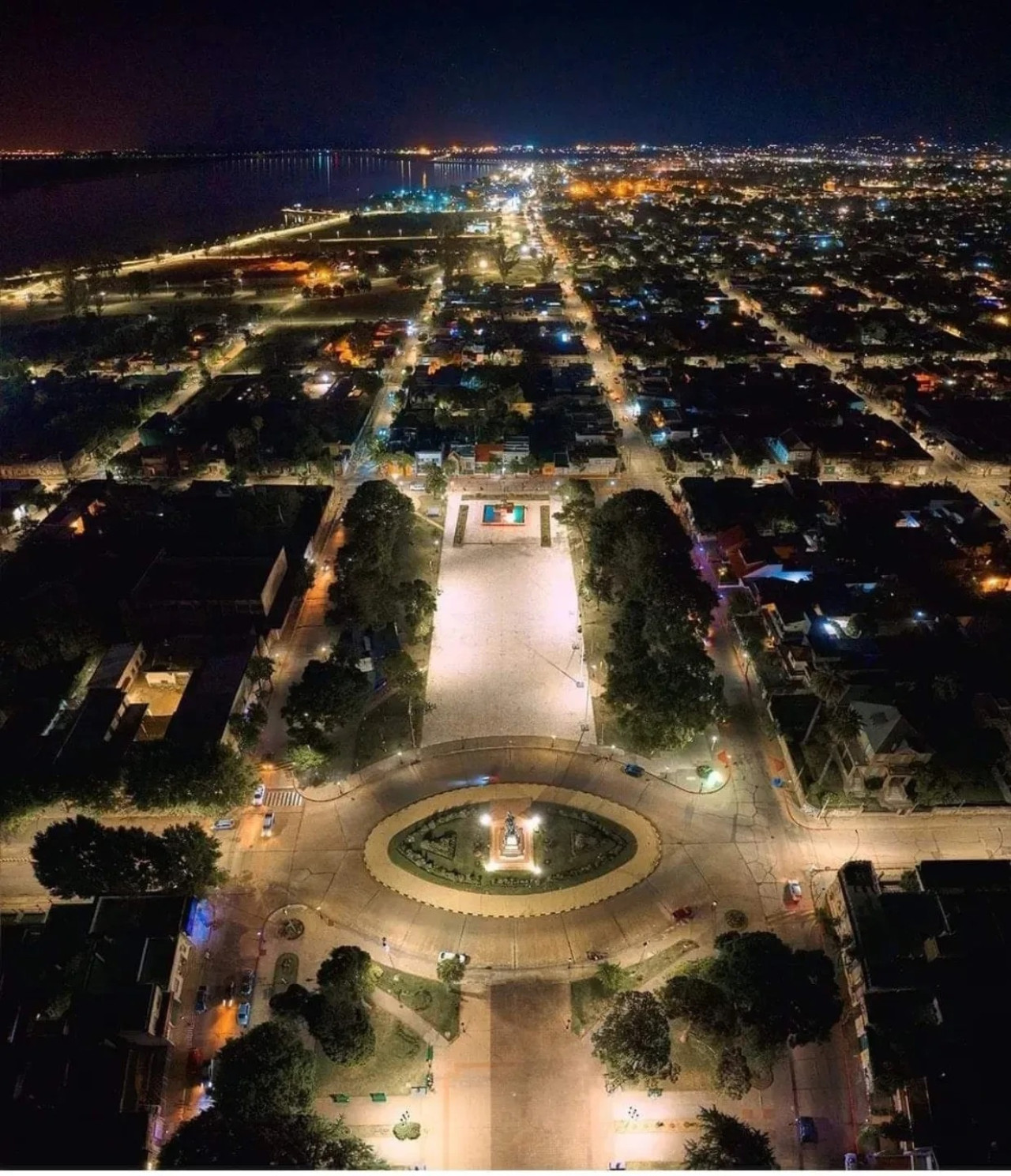 Vista panorámica de Paysandú. Foto: Instagram @vivi_paysandu