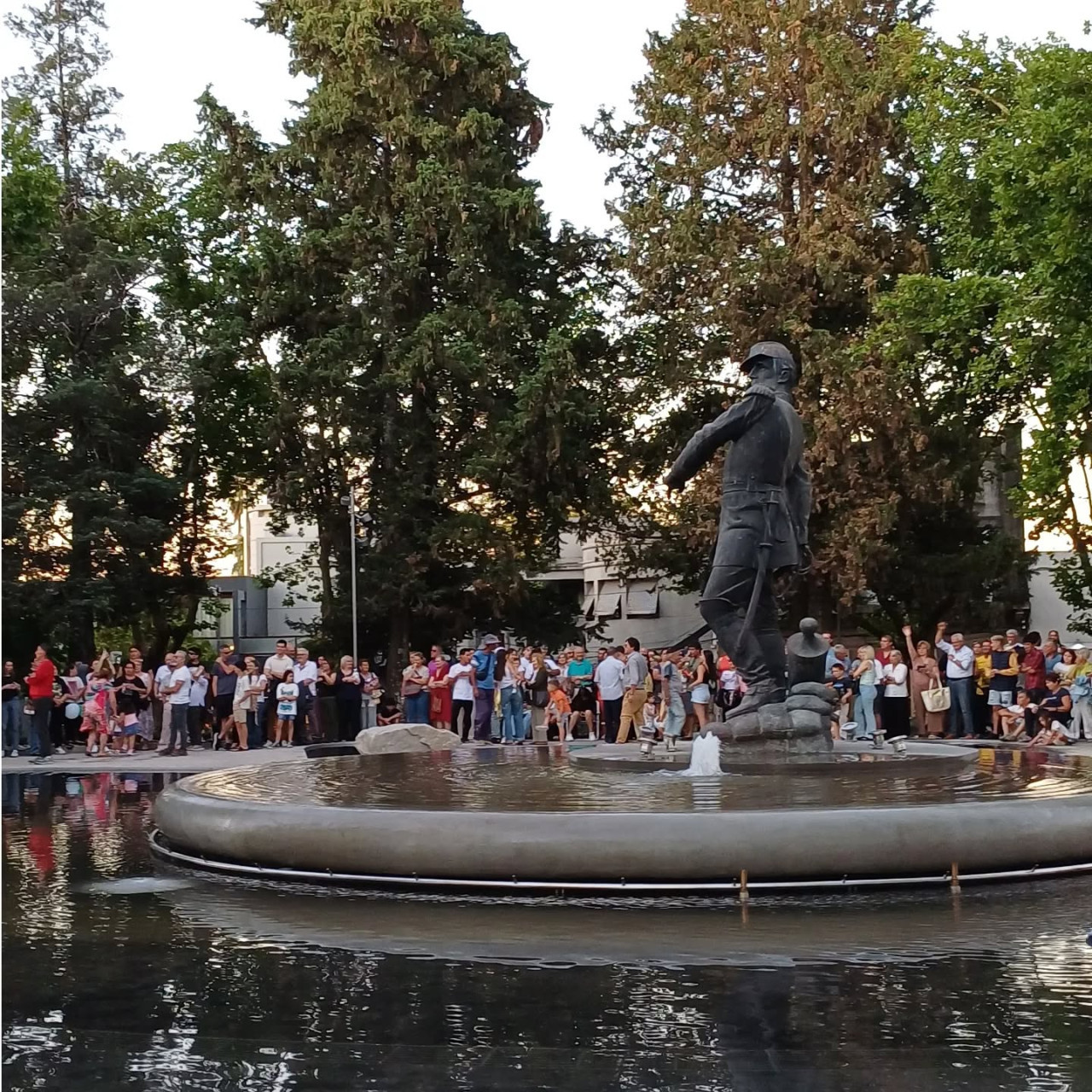 Plaza Constitución, recientemente inaugurada tras obras. Foto: Instagram @vivi_paysandu