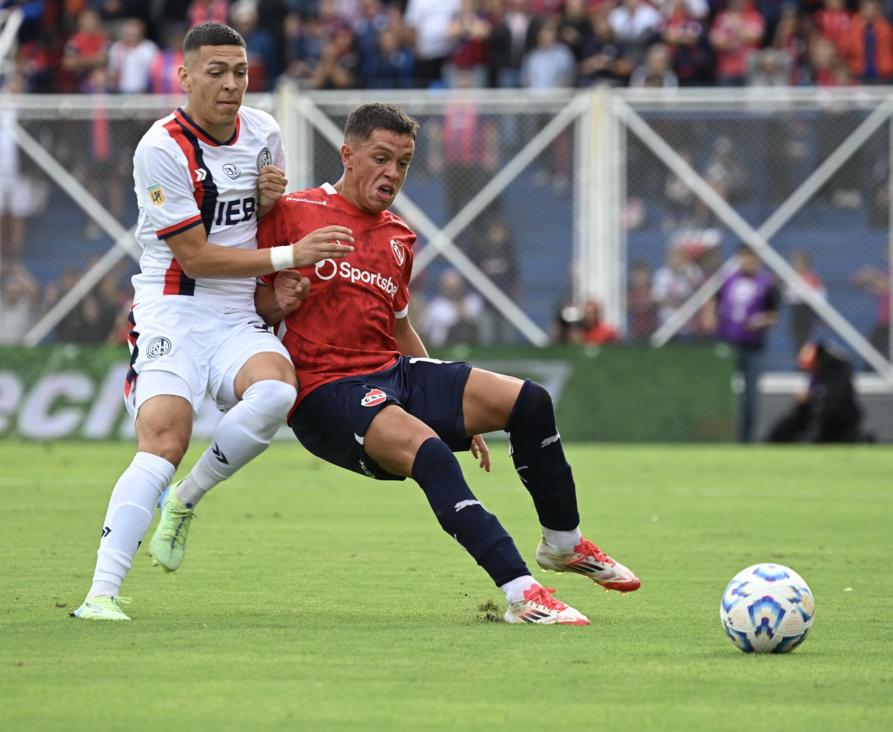 San Lorenzo vs Independiente, fútbol argentino. Foto: NA / Juan Foglia