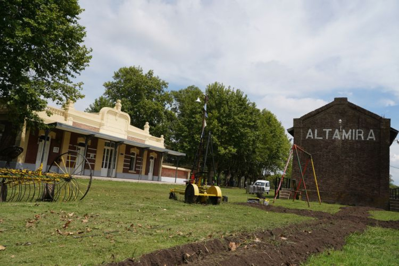 Altamira, pueblito de Mercedes. Foto: Municipalidad de Mercedes.