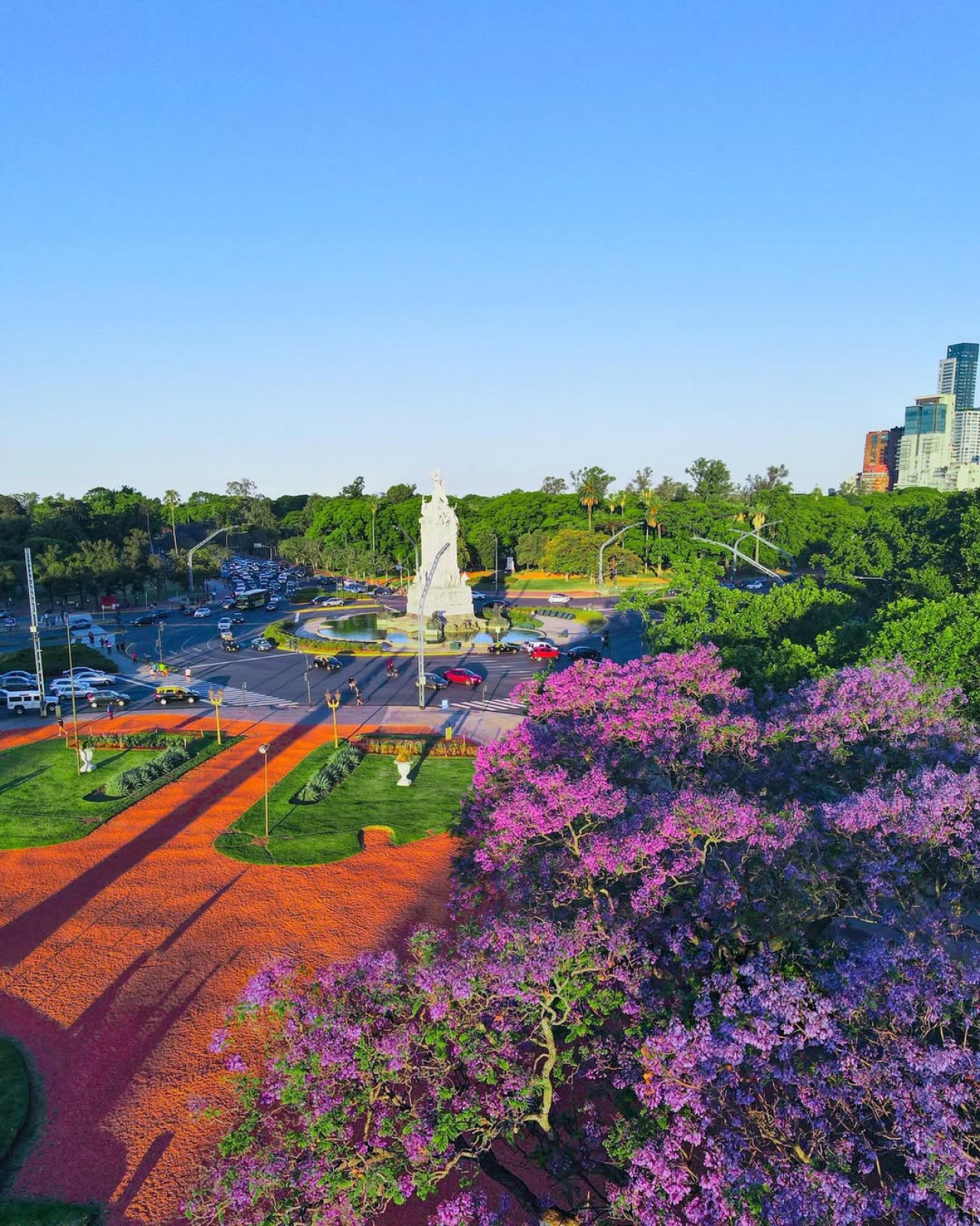 Bosques de Palermo. Foto Instagram @wowdeivid