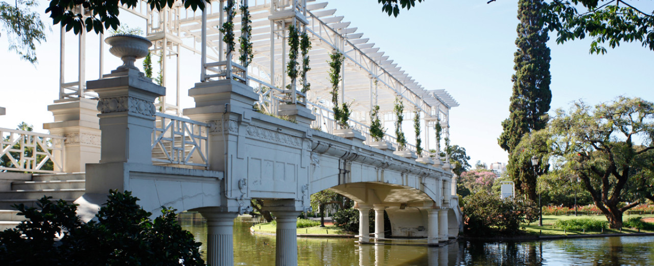 El Rosedal de Palermo. Foto Gobierno de la Ciudad