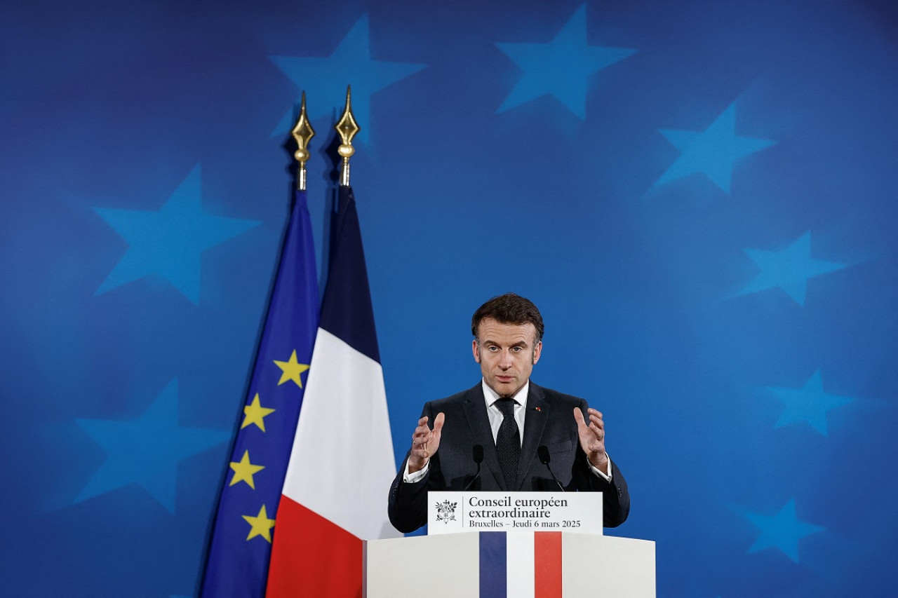 Emmanuel Macron, presidente de Francia. Foto: Reuters (Christian Hartmann)