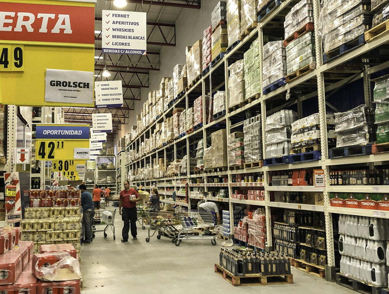 Supermercado; compras de productos. Foto: NA.