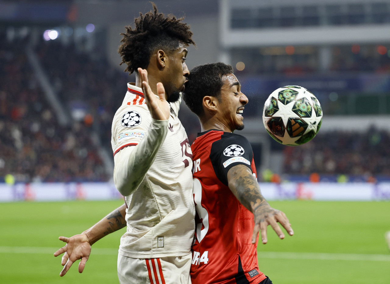 Bayer Leverkusen-Bayern Múnich. Foto: Reuters/Wolfgang Rattay