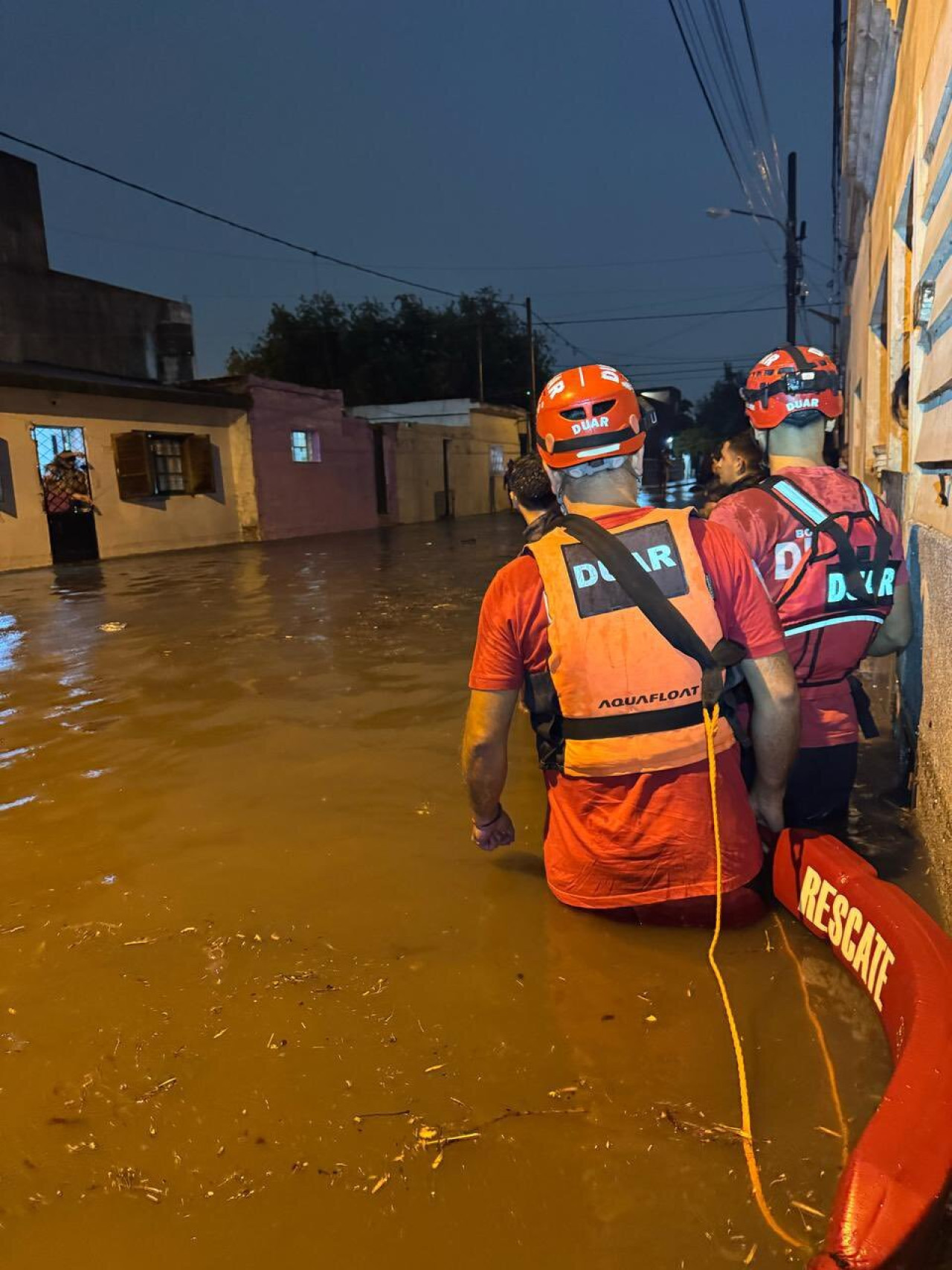 Inundaciones en Córdoba. Foto: X.