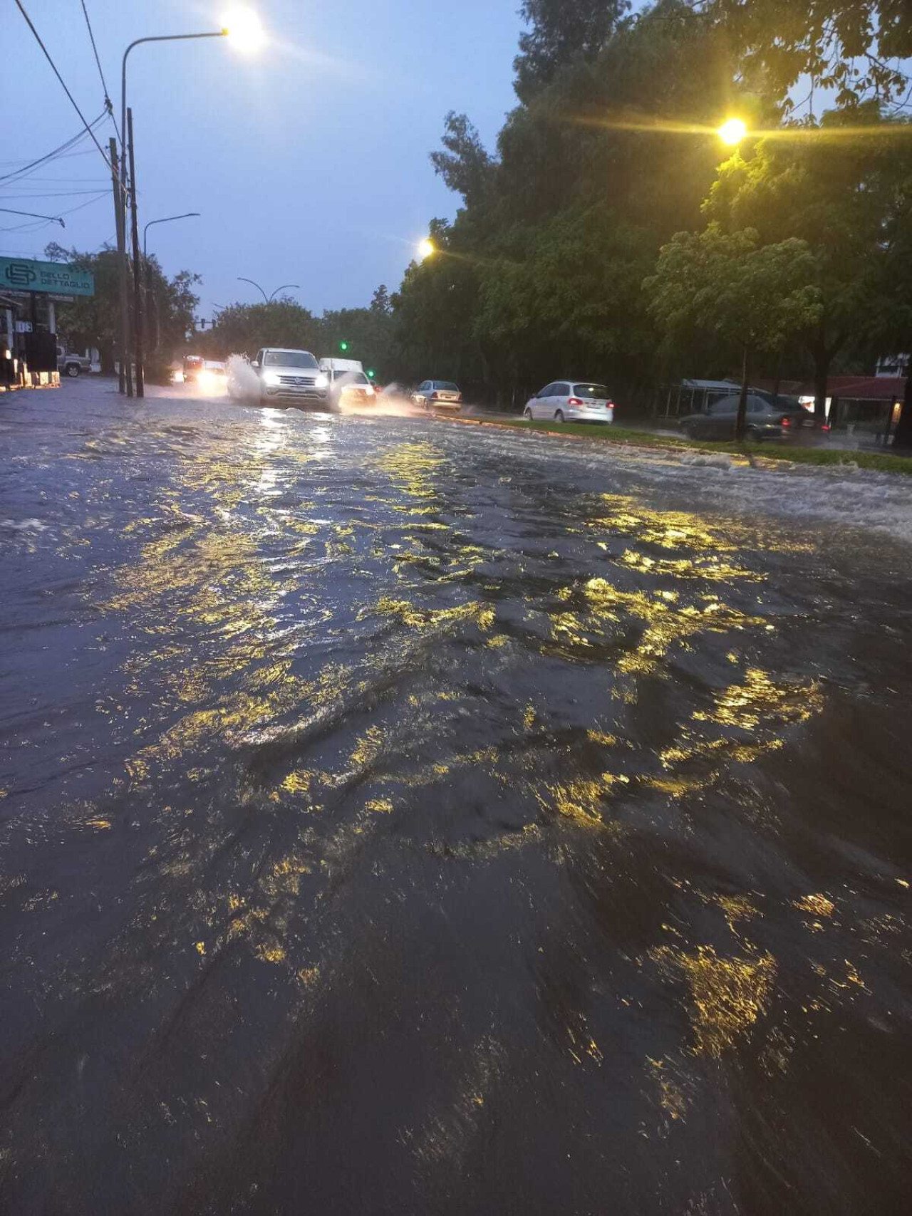 Inundaciones en Córdoba. Foto: X.