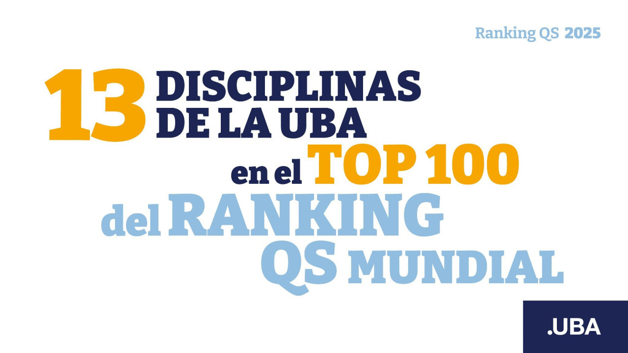 La UBA fue destacada en el ranking QS 2025. Foto: UBA.