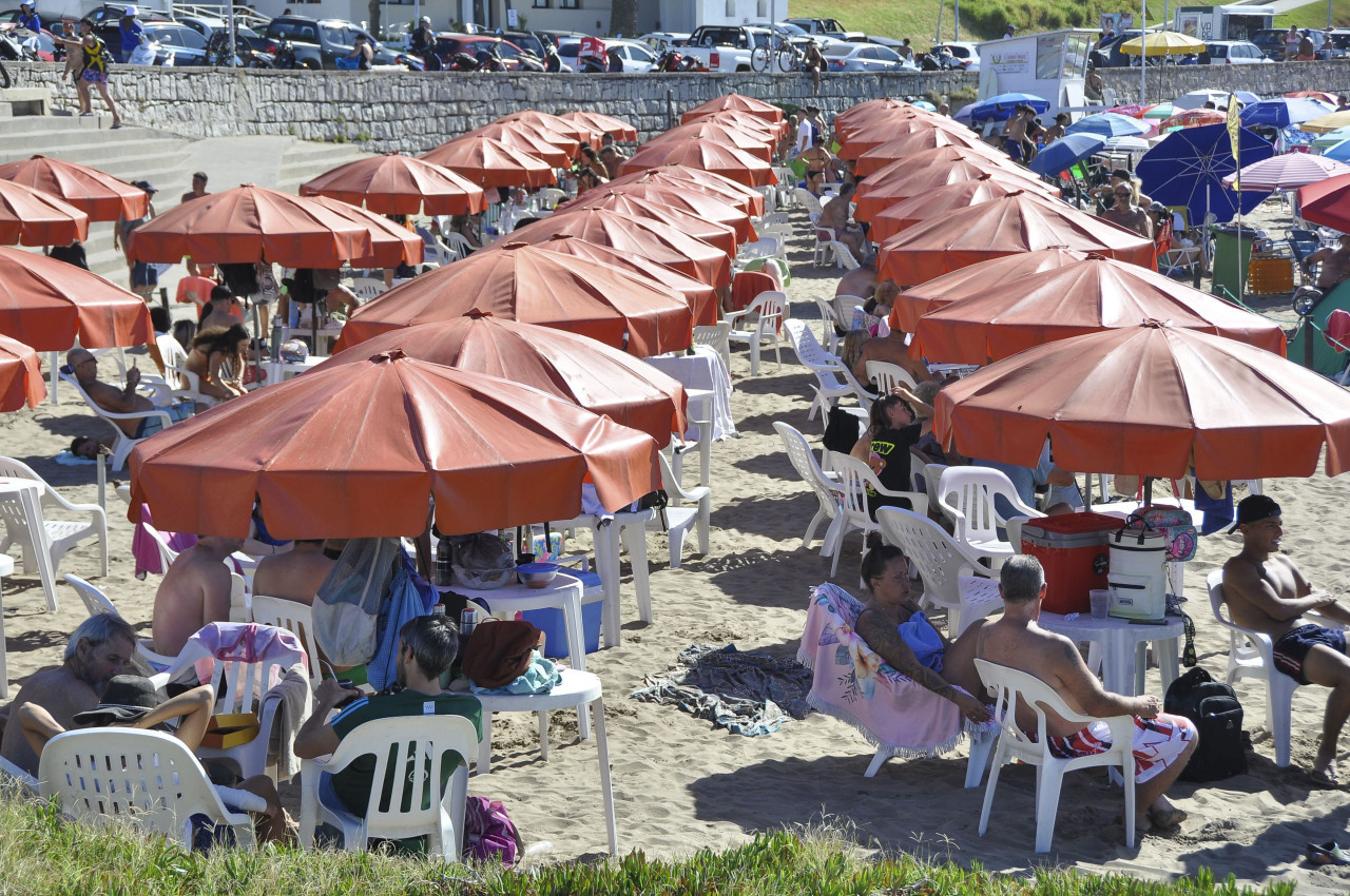 Vacaciones en Mar del Plata. Foto: NA (José Scalzo)