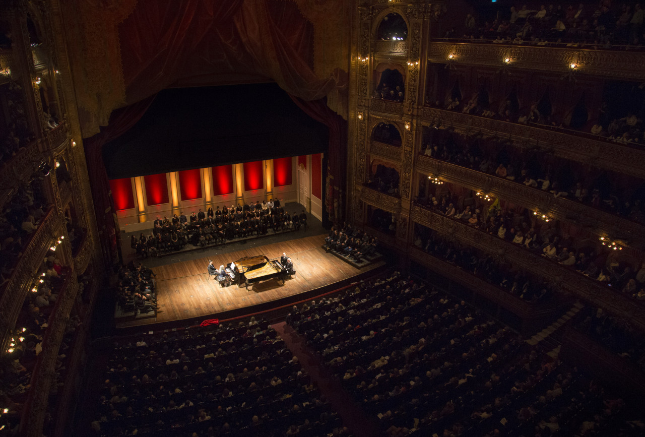 Teatro Colón, Buenos Aires. Foto: NA (Damián Dopacio)