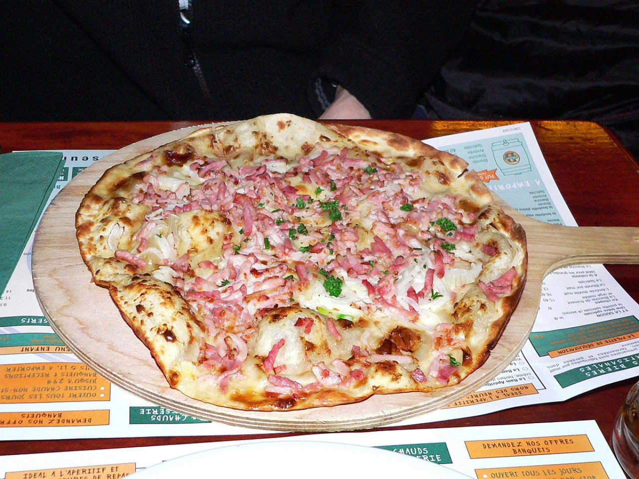 Pizza alemana. Foto: Wikipedia