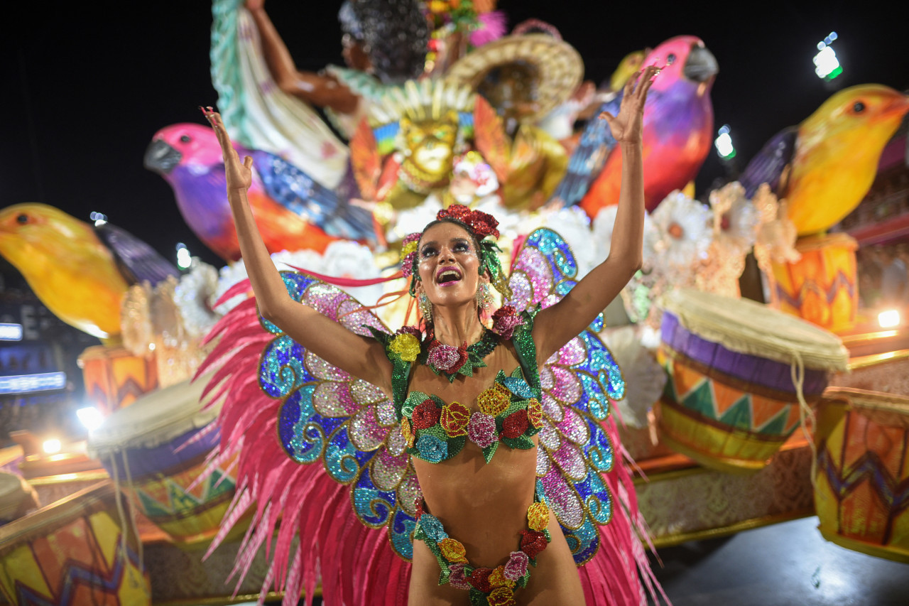 El Carnaval de Brasil, un exponente de la belleza carioca. Foto: REUTERS/Tita Barros.