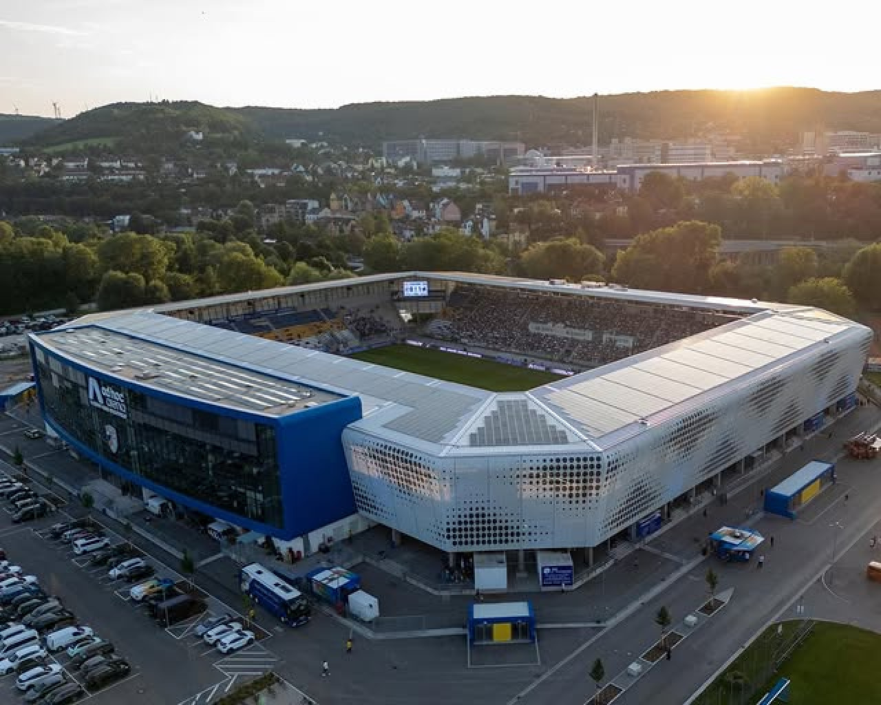 El Ernst Abbe Sportfield fue elegido como mejor estadio del mundo. Foto: Instagram @eas.jena