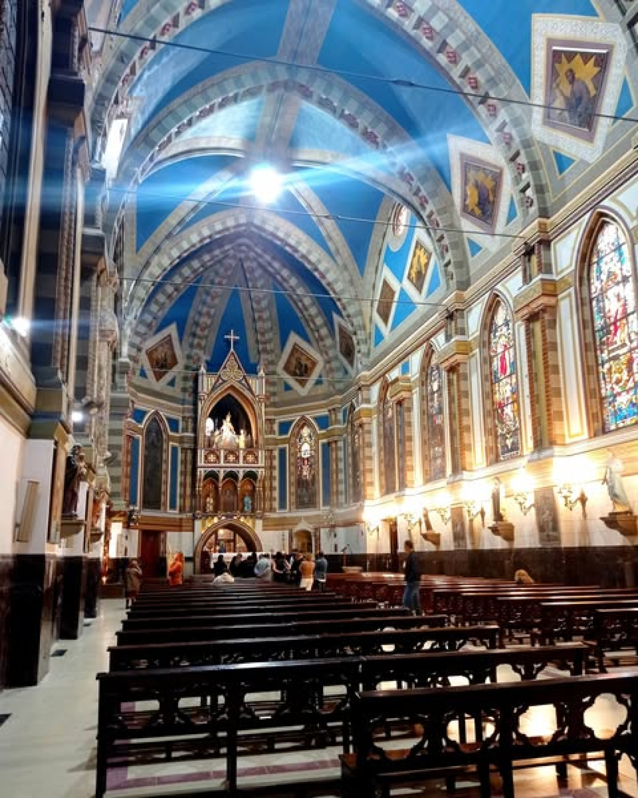 Santuario Nuestra Señora del Rosario . Foto: Instagram @museando.ba