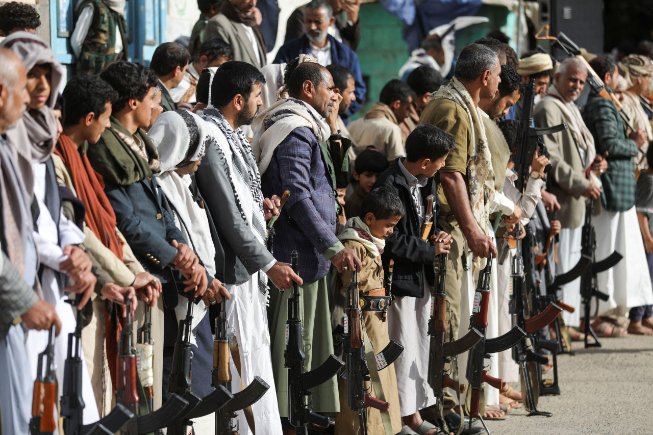 Los rebeldes hutíes del Yemen. Foto: Reuters/Khaled Abdullah