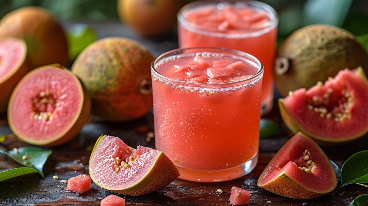 Jugo de guayaba. Foto Freepik