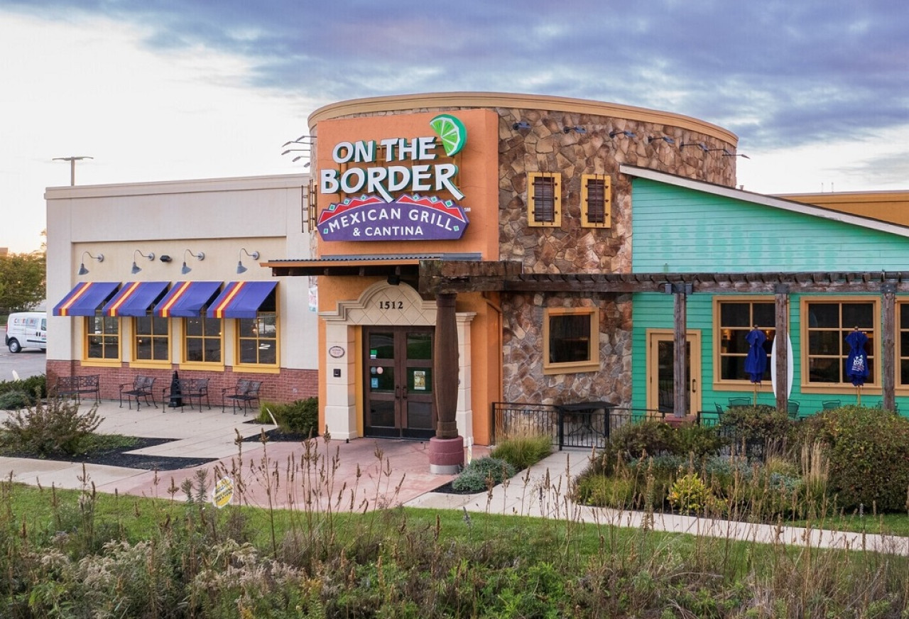 Local gastronómico de "On the border". Foto: X @Houstonomics