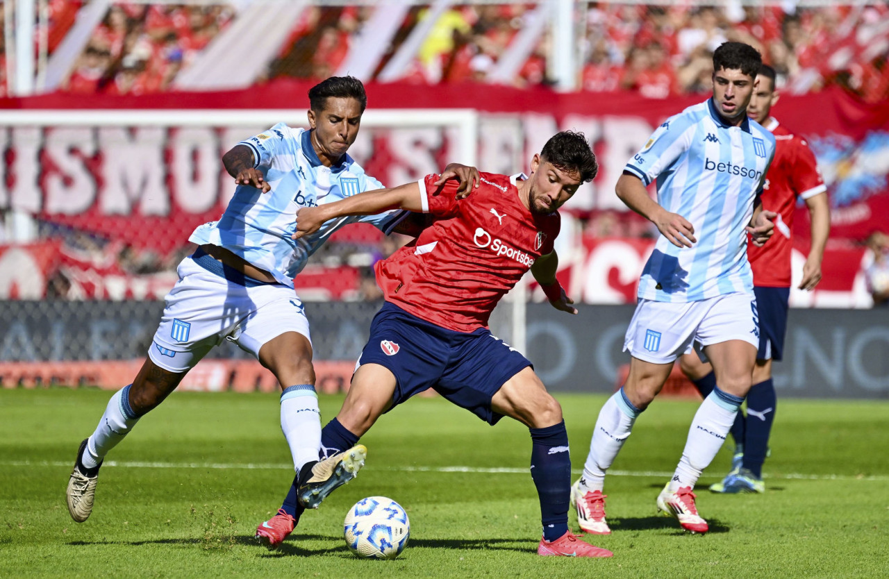 Independiente 1-1 Racing. Foto: NA/Juan Foglia