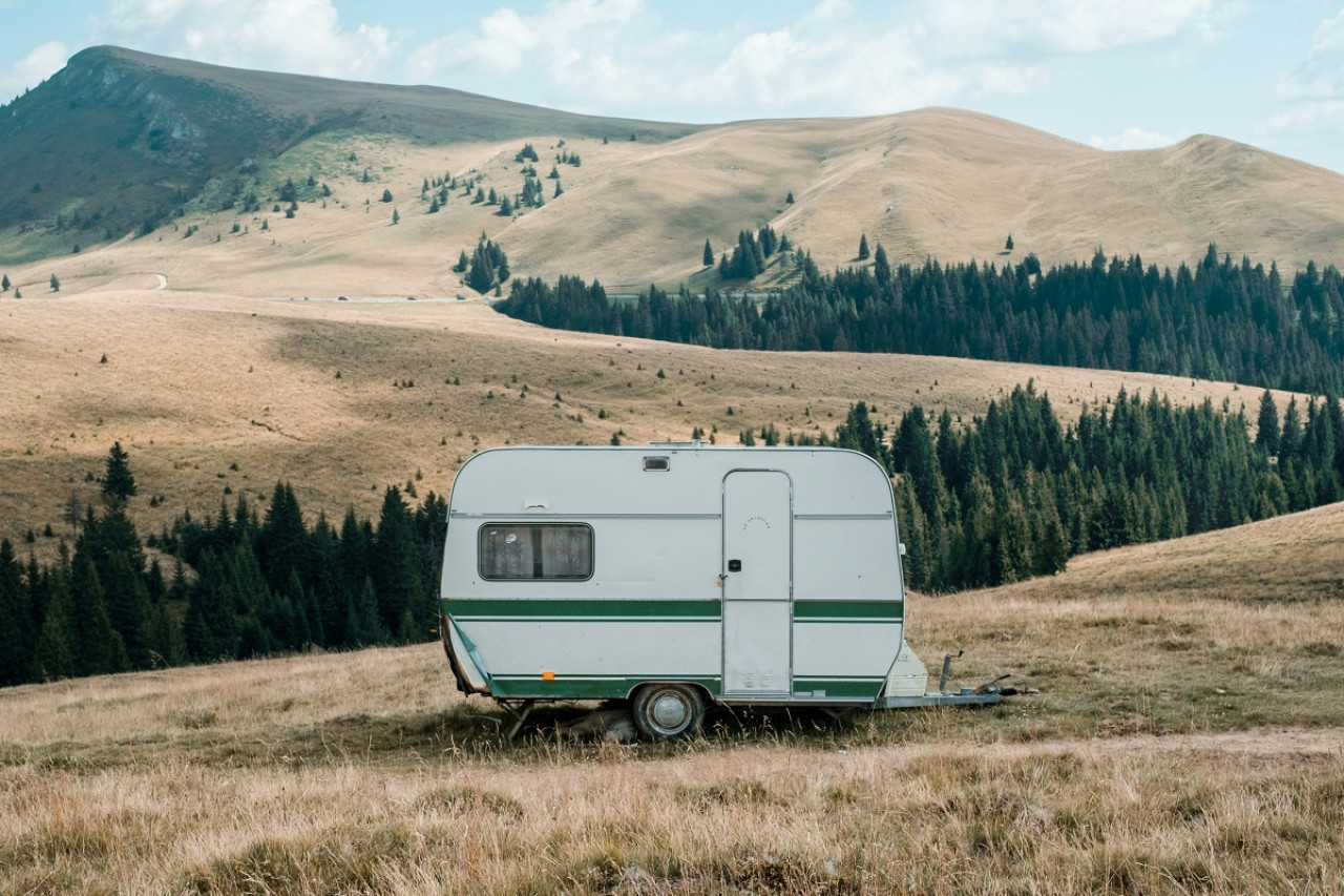 Casa rodante; trailer. Foto: Unsplash.