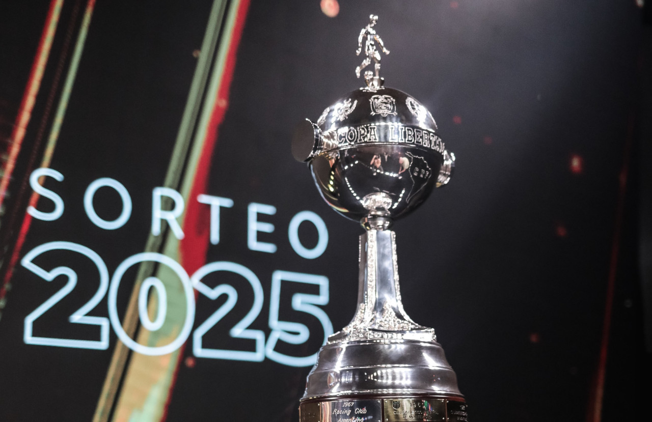 Sorteo de la Copa Libertadores. Foto: X @Libertadores