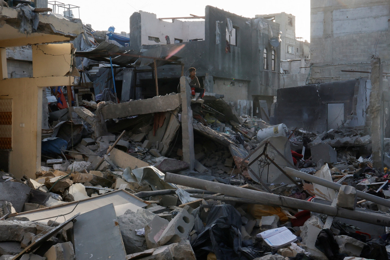 Nuevos ataques de Israel contra la Franja de Gaza. Foto: Reuters.