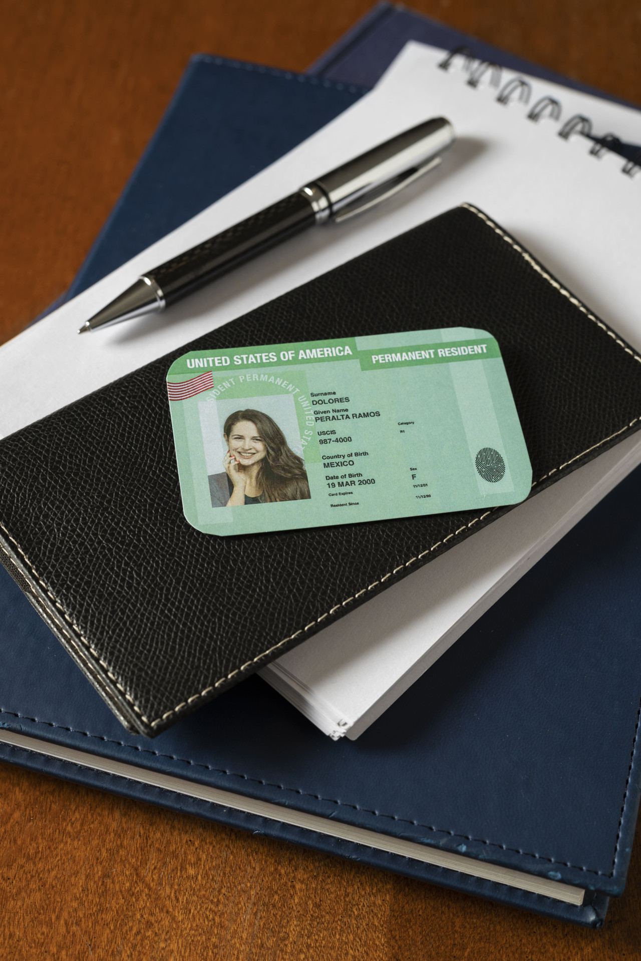 La green card de Estados Unidos. Foto: Freepik.