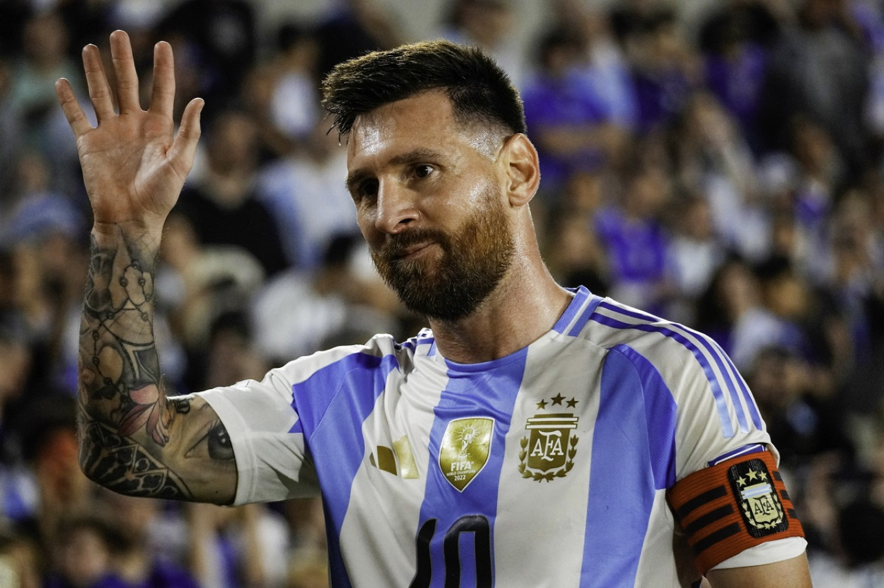 Lionel Messi, Selección Argentina. Foto: NA (Claudio Fanchi)