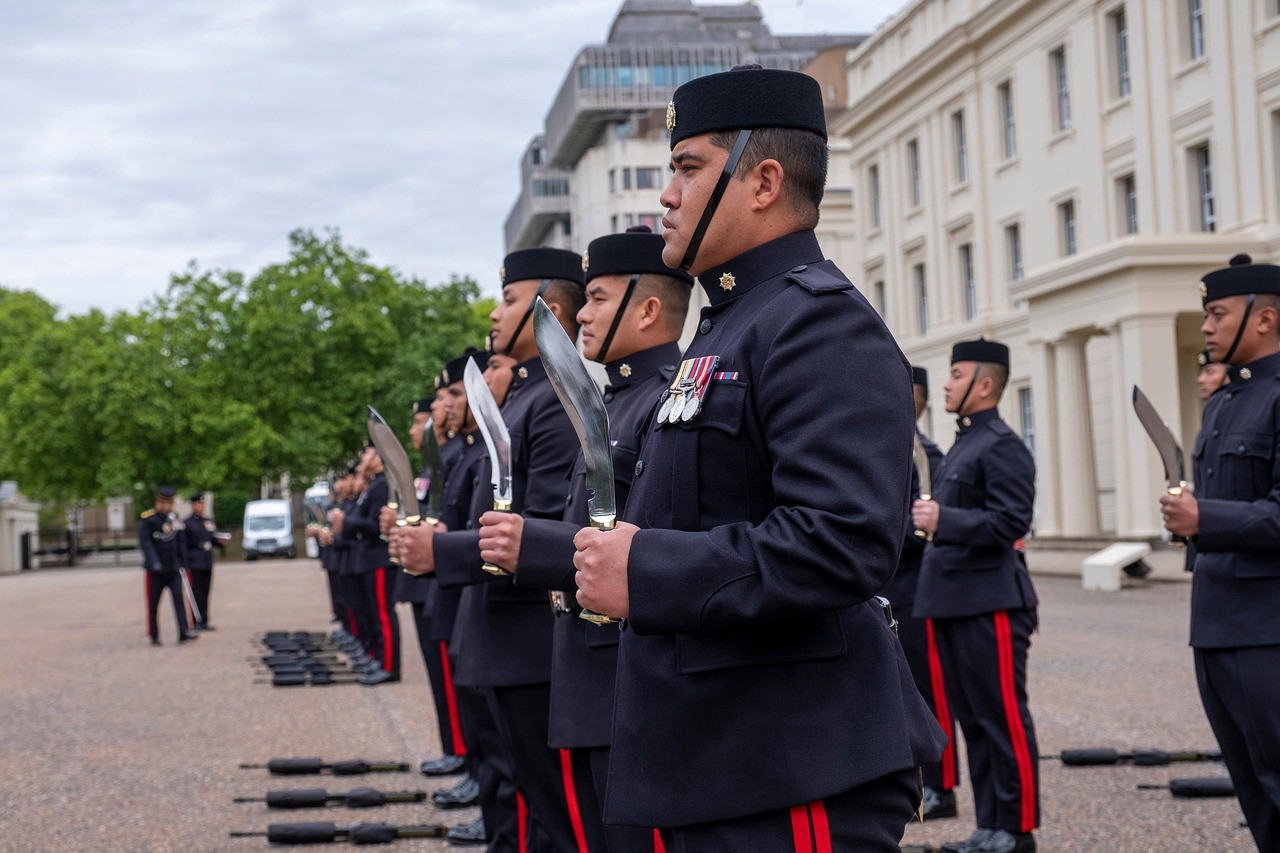 Los soldados Gurkas forman parte del Ejército del Reino Unido. Foto: Pixabay.