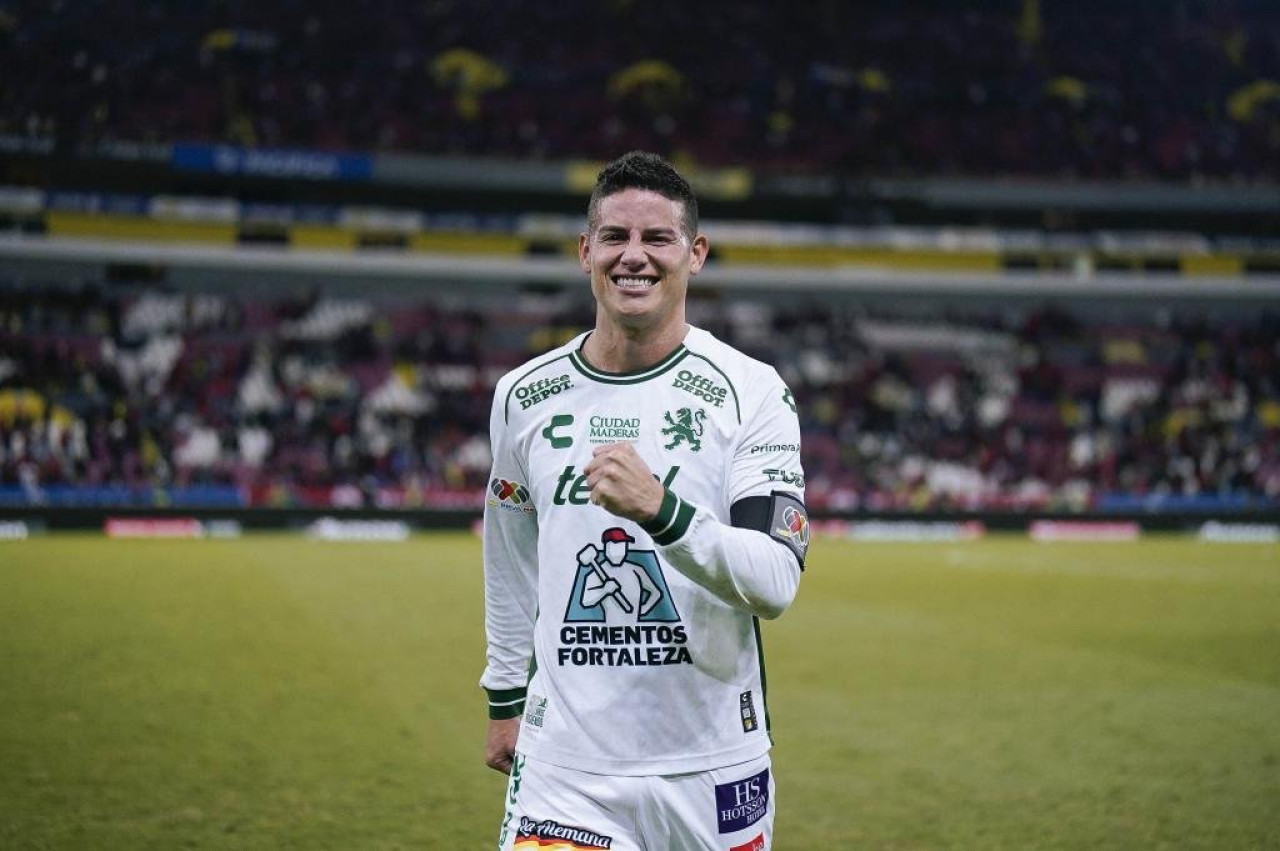 James Rodríguez en el Club León.