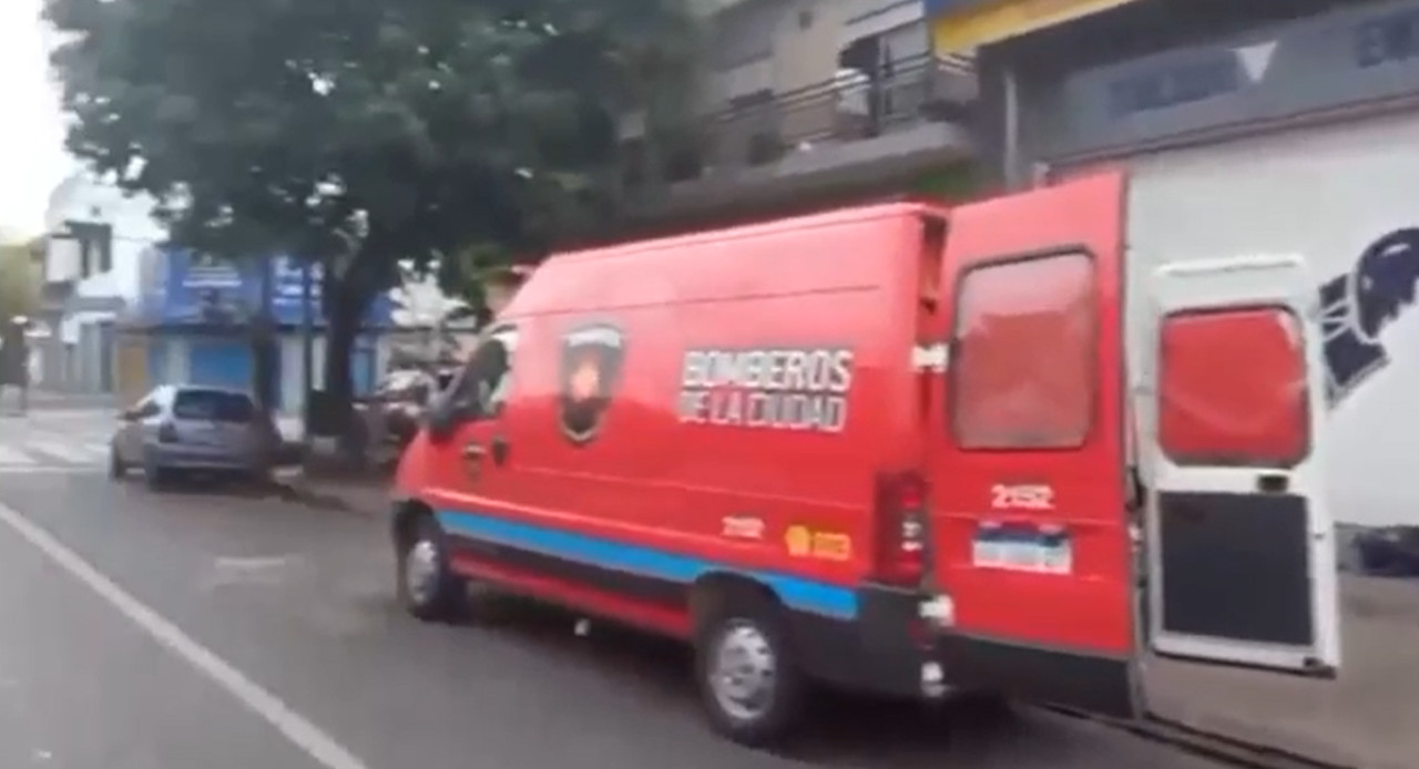 Bomberos de la Ciudad de Buenos Aires. Foto: Captura de video.