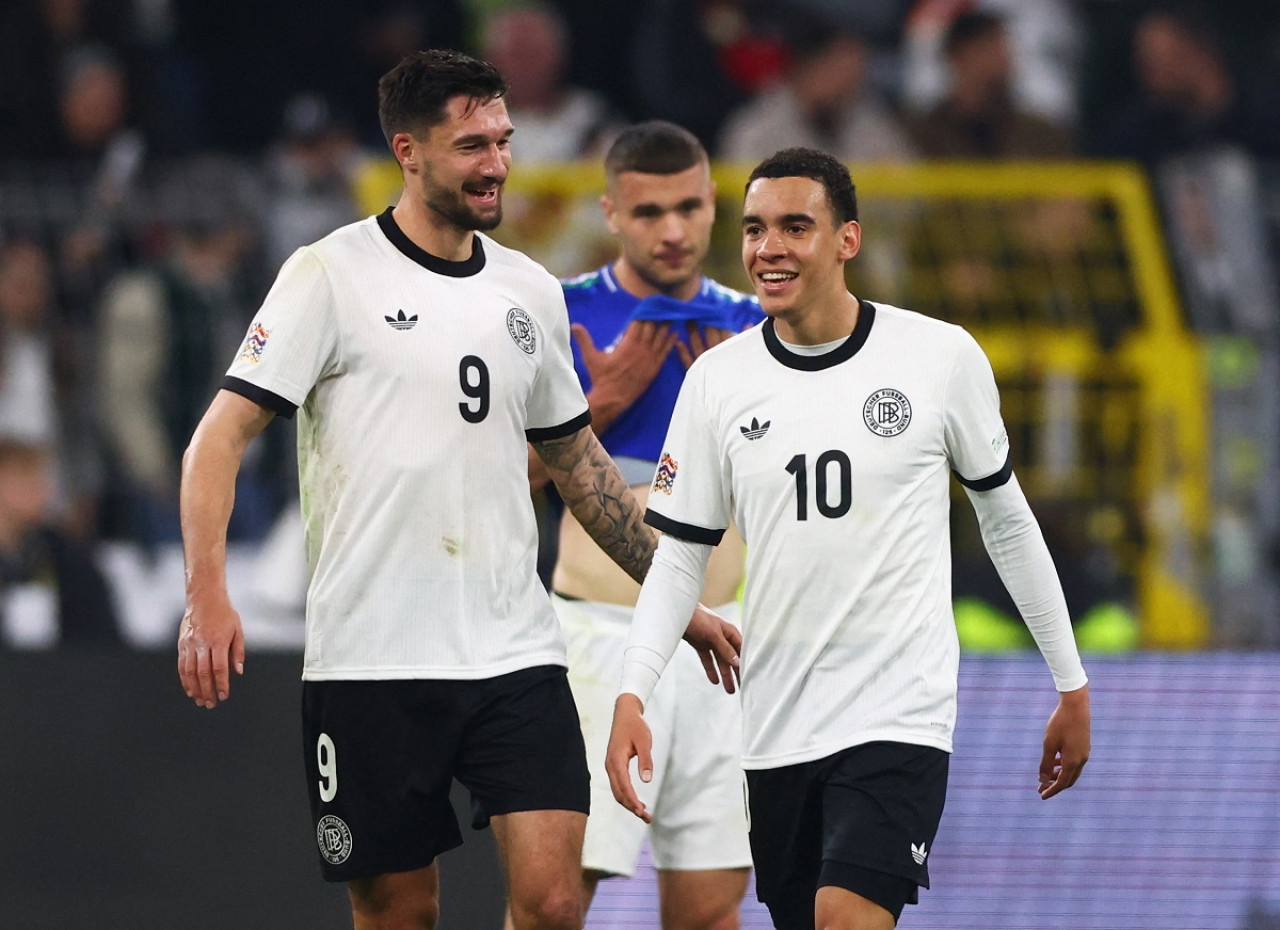 Alemania vs. Italia; Nations League. Foto: Reuters (Thilo Schmuelgen)